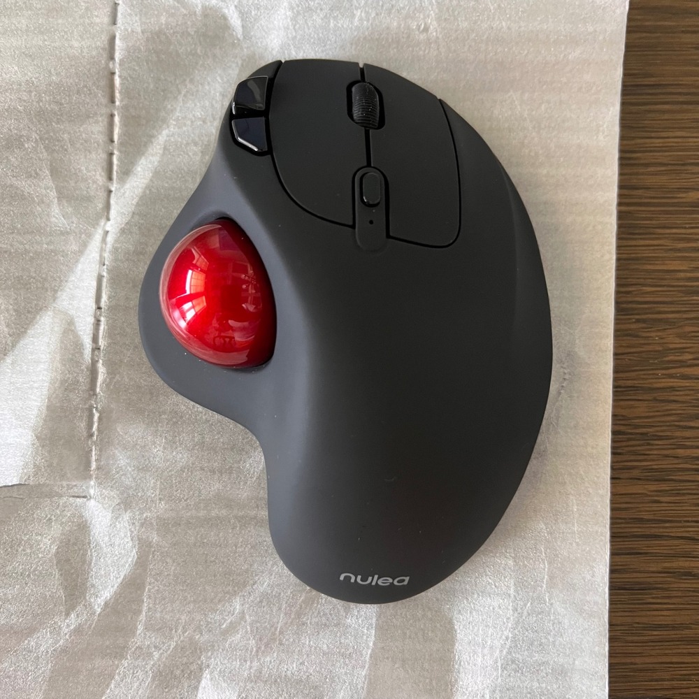 Nulea M501 Wireless Trackball Mouse Bluetooth 2.4GHz Ergonomic Ball NO DONGLE - Picture 7 of 10